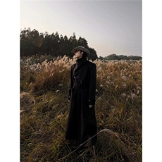 【现货】多形态立领长款毛呢大衣外套DY05023P135，男装毛呢大衣，星座1004（原星座815-3）