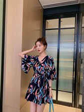 夏季新款连衣裙,女装连衣裙,早颜