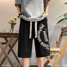 2025夏季新款华夫格沙滩裤五分裤男中裤短裤裤衩大裤头K1075-P26，男装牛仔裤，星座207