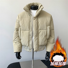 现货立领棉衣男士美式加厚外套潮牌工装棉服M0817-P83，男装棉衣，星座308B-2