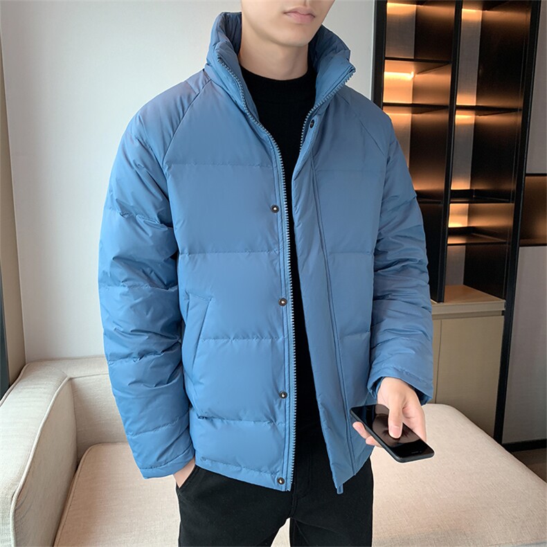 （）卡通工重艺立领潮牌宽松落肩情侣200斤团体情侣羽绒服,男装羽绒服,星座301D-4(原星座1004-4）