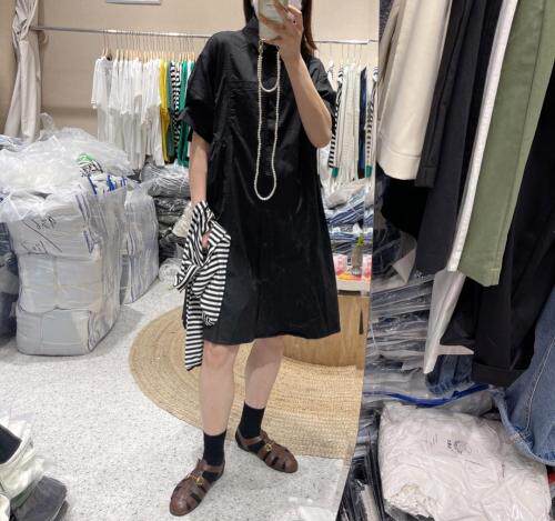 披肩两件套衬衣连衣群，女装，艾曼拉