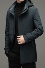 BZ8955K帽子内胆可脱卸商务精品90鸭绒羽绒服主推长期款，男装羽绒服，钱塘207-2