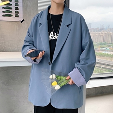 2023春季新款西装外套男炸街潮流港风X483P50，男装西服，星座1116-2