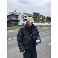 网络图现货！立领短款棉衣加厚高级设计感小众棉服外套RJY66-P95，男装棉衣，星座1005-6