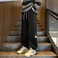 ！2025冬季新款男士重磅奥利绒休闲裤加厚卫裤WK2062特P45，男装休闲裤，电商B220