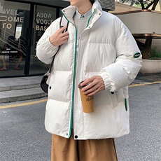 2025冬季潮流立领加厚款棉服情侣棉服潮XZ102A-4-M0671-P100，男装棉衣，星座211-2