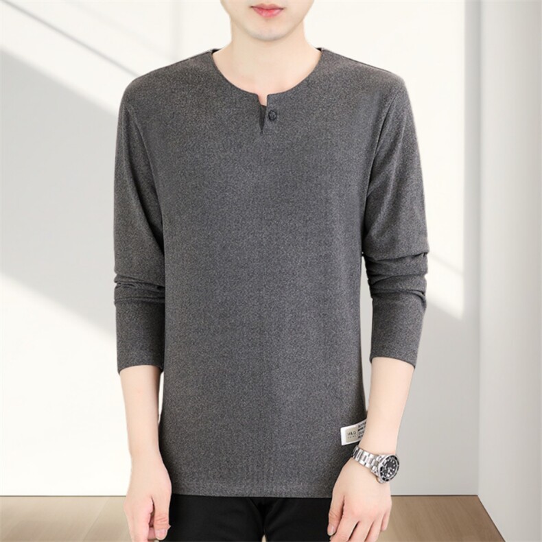 秋冬风长袖卫衣汉服盘扣中式保暖打底衫2376-P55,男装卫衣,星座1105-3