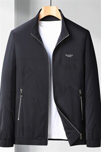 夹克男外套立领春季新品宽松潮流工装中年男士商务休闲夹克衫男装，男装夹克，电商B212（原钱塘6029）