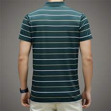 男士2023年夏季新款百搭T恤男短袖商务休闲中老年爸爸装体恤男，男装T恤，电商B360