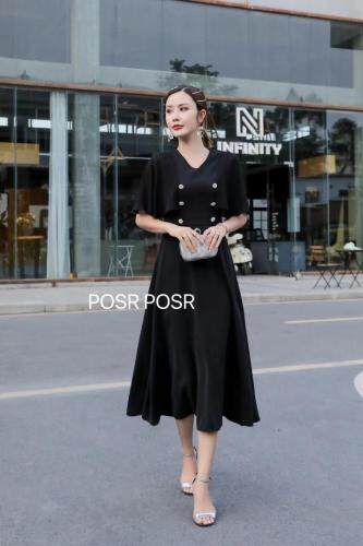 气质连衣裙,女装连衣裙,珀莎