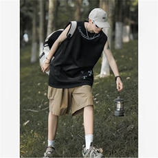 男夏季百搭潮流时尚背心麂皮绒背心BT21P28，男装背心/马甲，星座1116-2