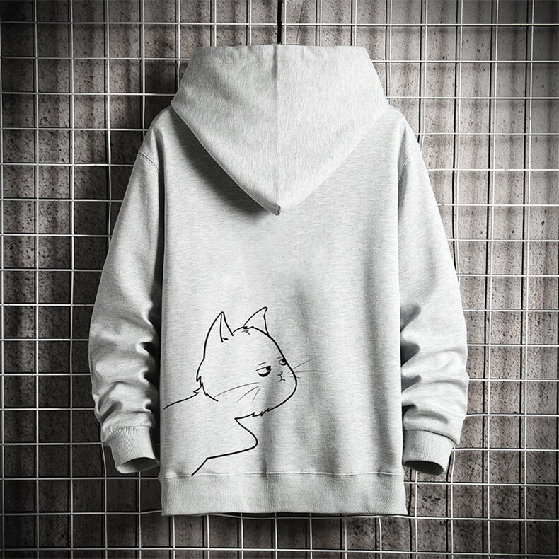 KS21149-P38连帽开衫卫衣男运动外套大码班服网格挂拍,男装卫衣,电商A040A