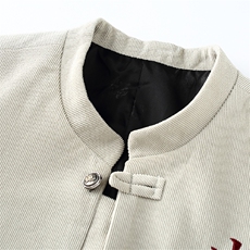 秋冬季风中山装秋装27套装男士唐装两件套A334-TZ707-P105，男装民族服装，电商B339(原A334）