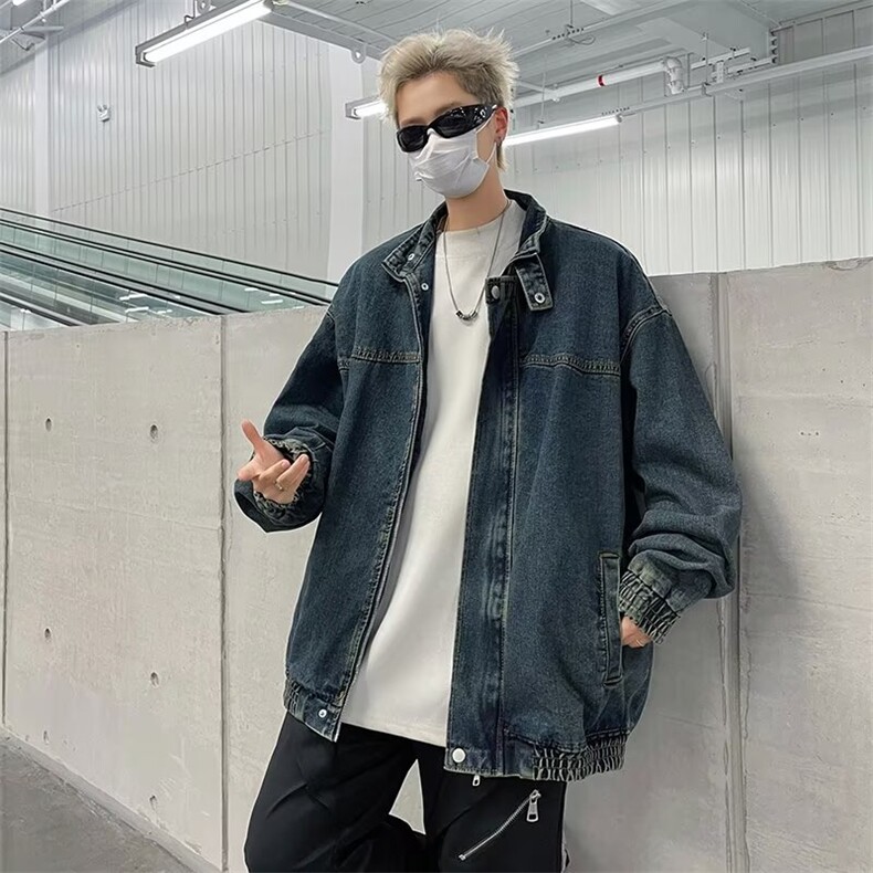 秋季新款美式复古夹克水洗外套W342P70,男装夹克,星座1116-2