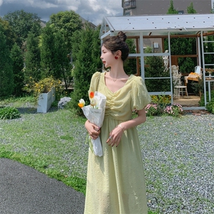 法式浪漫长裙高端精致仙女连衣裙2025新款夏季裙子高级感图片
