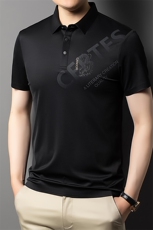 CST41073钱塘2020-3夏季新款印花短袖男士翻领宽松上衣P65，男装Polo衫，钱塘207-3