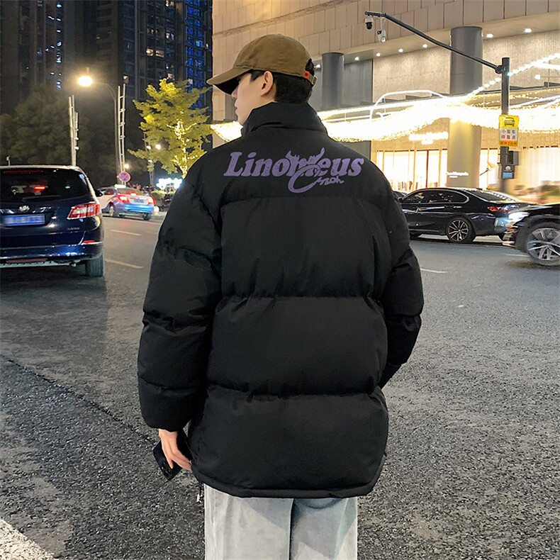 港风抖音直播得物高品质宽松面包服棉衣外套M1155P65,男装棉衣,电商C408-1(原B339-1)