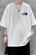 HT73232-P22华夫格t恤男短袖男大码五分袖大皂风，男装T恤，电商A040