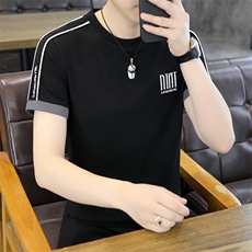 夏季短袖男刺绣翻领POLO衫T恤时尚休闲半袖上衣LD3318-P30，男装Polo衫，星座310B-3
