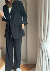 韩版西装图片