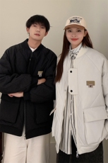 冬季2023大码港风棉衣棉服情侣装冬装男女中性宽松外套S273-P118，男装棉衣，电商A233-1