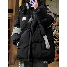 网络图现货拼接灯芯绒棉衣外套保暖面包服外套RF03-P98，男装棉衣，星座1005-4