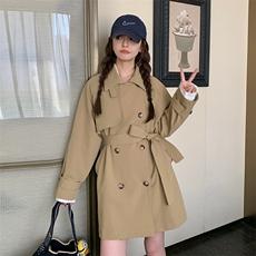 【现货】151P125K1782025春秋季新款休闲风衣外套女，女装风衣，2C037