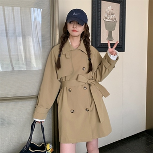 【 现  货 】 151 P125 K178 2025春秋季新款休闲风衣外套 女图片
