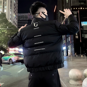 社会小伙2024冬装加厚男士棉衣外套F59-P125控165图片