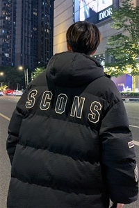 金砖格棉服男士外套冬季新款美式潮牌加厚棉袄羽绒服情侣冬装棉衣图片