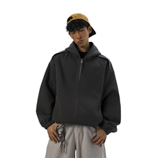 秋季新款连帽结构420克重磅卫衣WY930-特批60控98，男装卫衣，电商A072