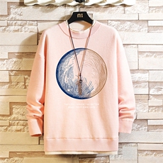 控78假两件毛衣男大码加绒针织衫男毛线衣M80330-P55加绒P70，男装针织衫/毛衣，电商A040A