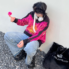 （）慵懒风毛衣男秋冬休闲宽松渐变情侣装针织衫1608-P68，男装针织衫/毛衣，星座910-5