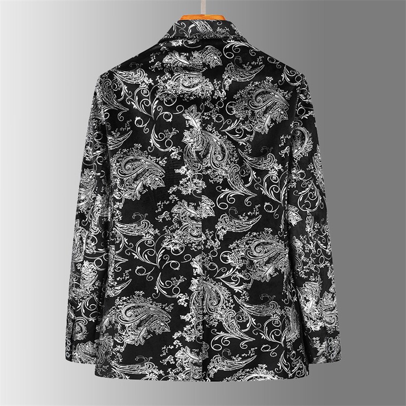 金色银色西装外套男士秋冬新款英伦休闲轻熟西服A056-9919P85,男装西服套装,电商A056