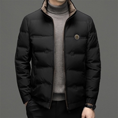 CSYR88227钱塘2020-2中年男士冬季厚款商务休闲立领羽绒服P210，男装羽绒服，钱塘207-2