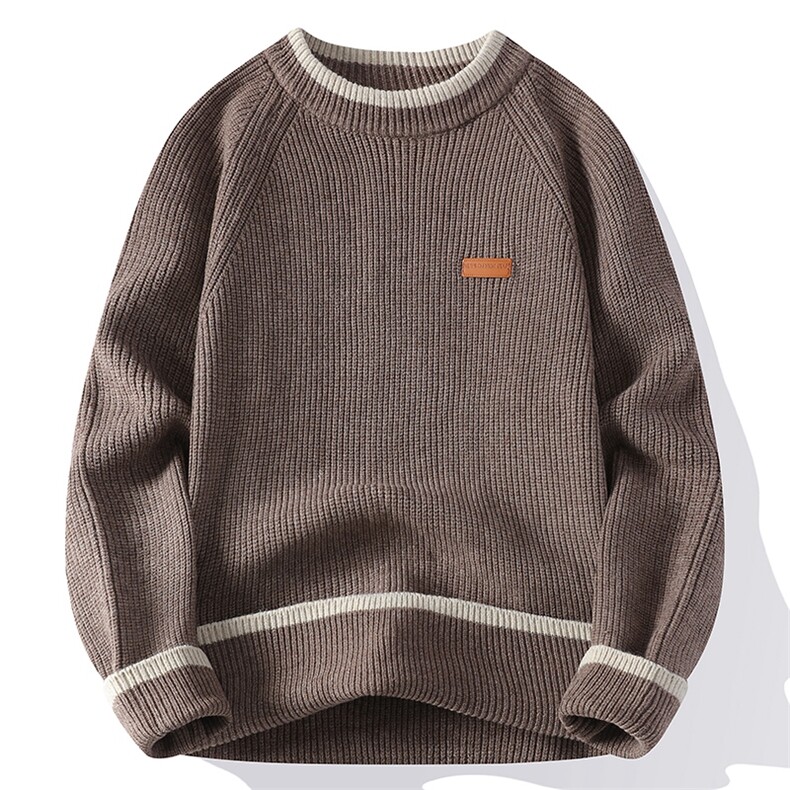 毛衣男秋冬高品质男士休闲圆领针织衫毛衣打底衫-8256-P46,男装针织衫/毛衣,星座310B-3
