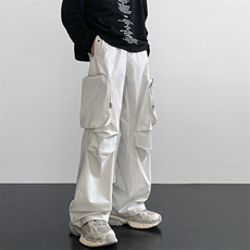 冲锋裤降落伞兵裤休闲裤男高街潮流工装个性长裤子G1930/P65，男装工装外套，电商D202