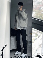 灰色布料