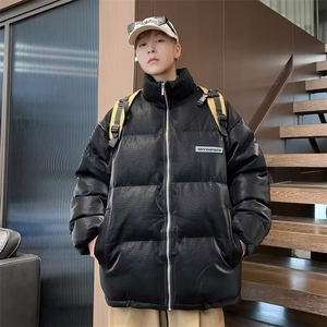 2024新款冬季棉服棉衣男生保暖面包服休闲潮牌帅气外套MF251-P78,男生眼镜怎么搭配帽子图片