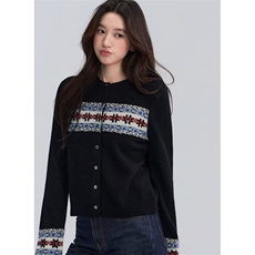 春季新款民族风针织衫外套女长袖毛衣开衫短款棉线上衣MH19，男装针织衫/毛衣，星座1116A（原606A-3）