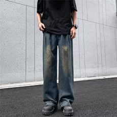 2024美式牛仔裤男款春季长裤潮S235P40，男装牛仔裤，星座1116-2
