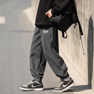 2024冬新款 cityboy日系加绒加厚宽松束脚休闲运动裤K262-P40控78图片