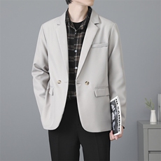 休闲西装外套男韩版潮流商务百搭港风痞帅小西服外套男3733P55，男装西服，星座410-2
