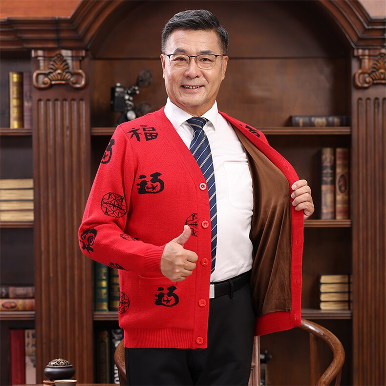 2025年秋季时尚百搭通勤简约休闲休闲情侣,男装中老年男装,亚东羊绒制品