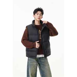90%绒 新标有报告短款宽松羽绒服马甲上衣 Y981/ P210 现货图片