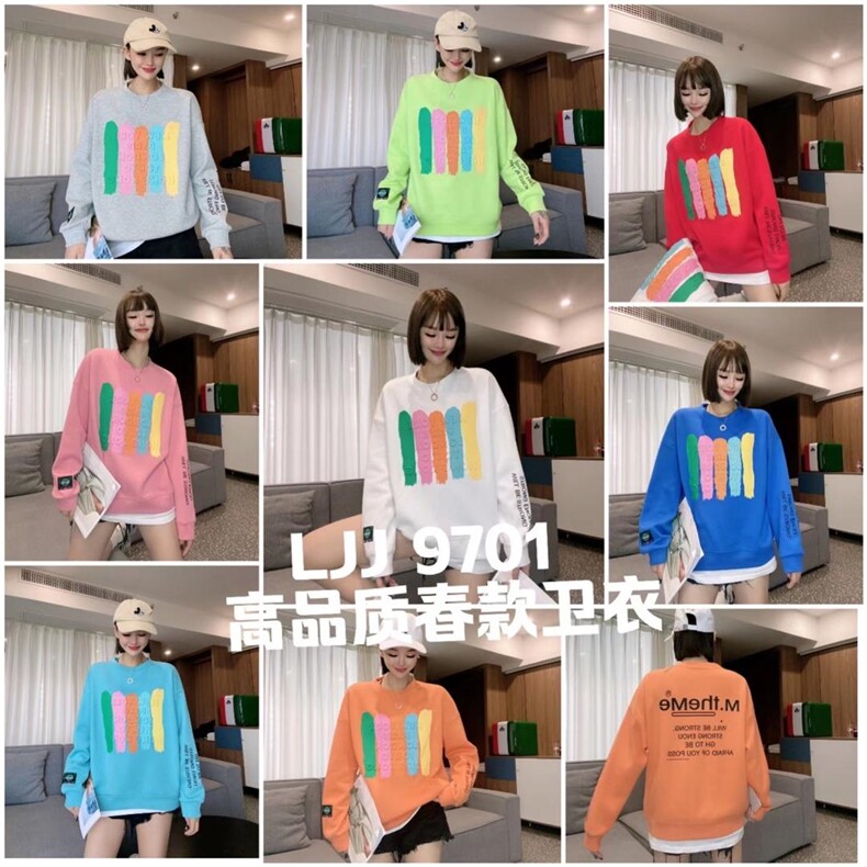 2022春装卫衣，女装卫衣/绒衫，靓晶晶