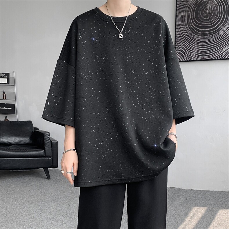 重磅高品质珠地面料 星空T恤 DSA059-T10030-特批22  控38图片
