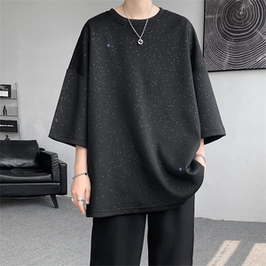 重磅高品质珠地面料 星空T恤 DSA059-T10030-特批22  控38图片