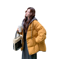 6936数据款大货已出现货90白鸭绒假两件羽绒服P355K538，女装羽绒服，2D034
